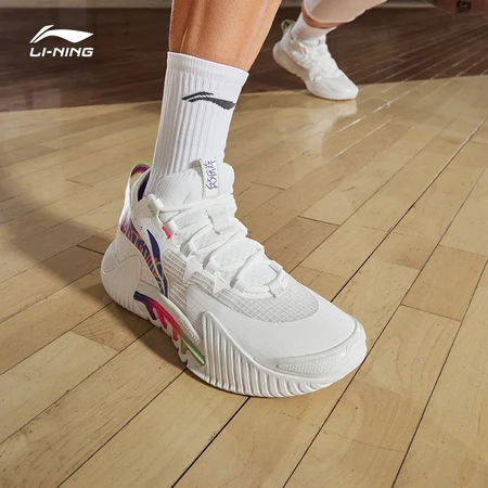 Li Ning LI-NING Anti-Warrior 2Low Soldiers never tire of fraud丨Basketball shoes men's non-slip wear-resistant lightweight high-rebound basketball outfield shoes training shoes beige 003-10 42 Li Ning LI-NING Anti-Warrior 2Low Soldiers never tire of fraud丨Basketball shoes men's non-slip wear-resistant lightweight high-rebound basketball outfield shoes training shoes beige 003-10 42