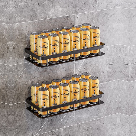Shang Meide Toilet Shelves Perforated Washing Table Towel Rack Pendant Toilet Toilet Storage Supplies Bathroom Shelves Black-Single Layer 1 Pack Shang Meide Toilet Shelves Perforated Washing Table Towel Rack Pendant Toilet Toilet Storage Supplies Bathroom Shelves Black-Single Layer 1 Pack