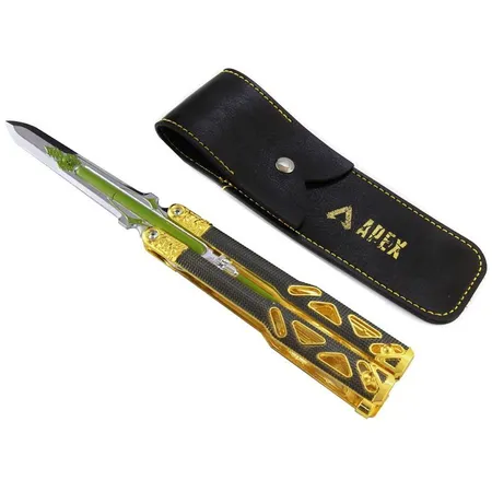 Butterfly swing hand knife csgo same butterfly training knife APEX hero power boy heirloom training knife model full metal handicraft decoration power boy heirloom Butterfly swing hand knife csgo same butterfly training knife APEX hero power boy heirloom training knife model full metal handicraft decoration power boy heirloom