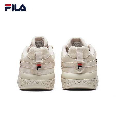 FILA Fila basketball shoes female couple parent-child shoes 2021 autumn BARRICADE series student low-cut basketball cultural shoes retro casual shoes women's shoes oatmeal-OM 37.5 FILA Fila basketball shoes female couple parent-child shoes 2021 autumn BARRICADE series student low-cut basketball cultural shoes retro casual shoes women's shoes oatmeal-OM 37.5