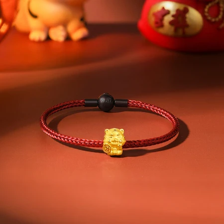 Saturday Blessing Jewelry Pure Gold 3D Hard Gold Twelve Zodiac Tiger Gold Transfer Beads Men's and Women's Money Keeping Tiger Treasure Price A169737 Gold Weight About 0.8g-1.1g Saturday Blessing Jewelry Pure Gold 3D Hard Gold Twelve Zodiac Tiger Gold Transfer Beads Men's and Women's Money Keeping Tiger Treasure Price A169737 Gold Weight About 0.8g-1.1g