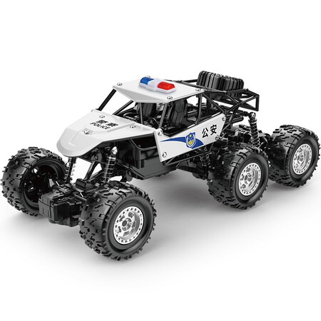 Zhixiang six-wheel alloy high-speed off-road remote control car children's remote control toy car climbing car fall resistance electric four-wheel drive drift racing model boy 3-12 years old birthday gift Zhixiang six-wheel alloy high-speed off-road remote control car children's remote control toy car climbing car fall resistance electric four-wheel drive drift racing model boy 3-12 years old birthday gift