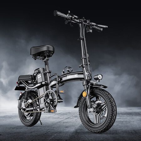 Shuailing folding electric car new national standard driving special adult portable scooter lithium battery battery car mysterious black/car-grade battery/power-assisted battery life Luxury 8-weight shock-absorbing A-grade battery/power-assisted battery life of 60 miles and 25 kilometers of pure electricity Shuailing folding electric car new national standard driving special adult portable scooter lithium battery battery car mysterious black/car-grade battery/power-assisted battery life Luxury 8-weight shock-absorbing A-grade battery/power-assisted battery life of 60 miles and 25 kilometers of pure electricity