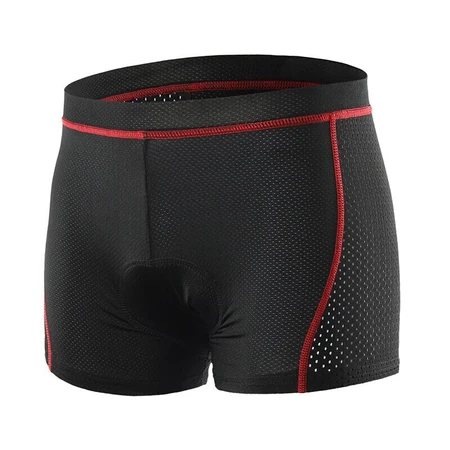 Cavalry cycling underwear shorts cycling clothing male and female silicone cushion breathable quick-drying mountain bike road bike pants seat cushion equipment black M size Cavalry cycling underwear shorts cycling clothing male and female silicone cushion breathable quick-drying mountain bike road bike pants seat cushion equipment black M size