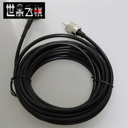 Suitable for car radio clip side line intercom locomotive feeder 50-3 car radio antenna lead 5 m feeder for car radio Suitable for car radio clip side line intercom locomotive feeder 50-3 car radio antenna lead 5 m feeder for car radio
