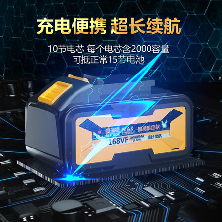 German Iridium rechargeable angle grinder, brushless angle grinder, lithium battery cutting machine, household multi-function polishing and grinding machine, power tool, Xingyao brushless angle grinder, two electric and one charger German Iridium rechargeable angle grinder, brushless angle grinder, lithium battery cutting machine, household multi-function polishing and grinding machine, power tool, Xingyao brushless angle grinder, two electric and one charger