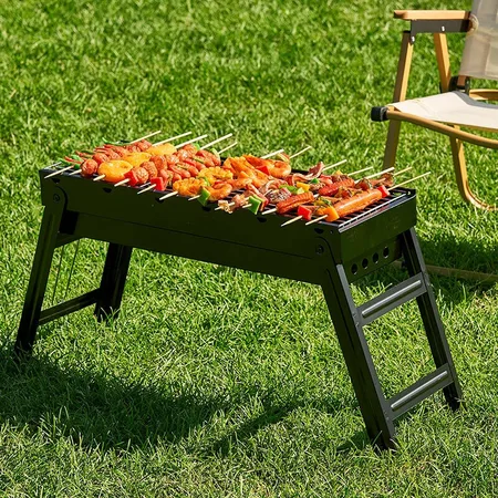 Shangbaijia BBQ Grill Grill Grill Grill Box Outdoor Portable Charcoal Bar Grill Grill Home Grill Grill Oven Grill Tool Set Shangbaijia BBQ Grill Grill Grill Grill Box Outdoor Portable Charcoal Bar Grill Grill Home Grill Grill Oven Grill Tool Set
