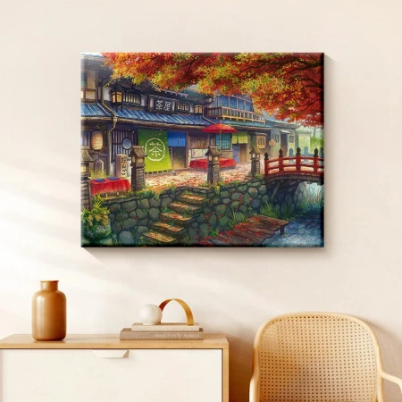 Beisijia digital oil painting diy landscape flower hand-painted oil painting coloring living room decorative painting children's hand-painted animation hanging painting leisurely tea house 50*40cm stretched solid wood inner frame set Beisijia digital oil painting diy landscape flower hand-painted oil painting coloring living room decorative painting children's hand-painted animation hanging painting leisurely tea house 50*40cm stretched solid wood inner frame set