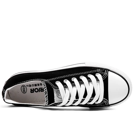 Pull back official canvas shoes men's and women's shoes low top classic spring and summer men's student couple sports trend skateboard casual white shoes women's board shoes men's classic black-391 40 Pull back official canvas shoes men's and women's shoes low top classic spring and summer men's student couple sports trend skateboard casual white shoes women's board shoes men's classic black-391 40
