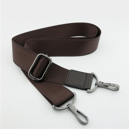 Men's bag accessories backpack belt messenger shoulder bag strap briefcase with computer bag shoulder strap men's leather bag back width 3.1 wide brown strap silver white hook Men's bag accessories backpack belt messenger shoulder bag strap briefcase with computer bag shoulder strap men's leather bag back width 3.1 wide brown strap silver white hook