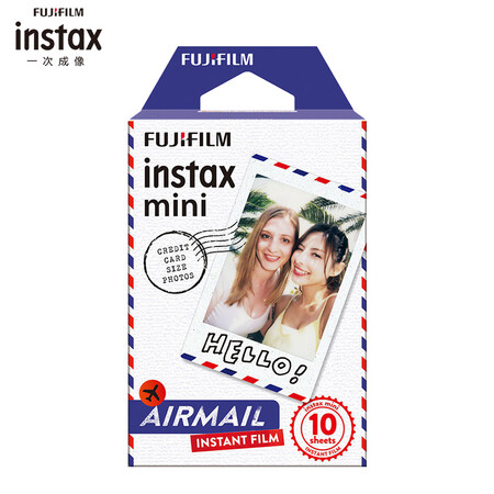 Fuji instax instant polaroid mini photo paper airmail 10 sheets suitable for mini7C/7s/9/8/25/90/70/hellokitty/SP-2 Fuji instax instant polaroid mini photo paper airmail 10 sheets suitable for mini7C/7s/9/8/25/90/70/hellokitty/SP-2