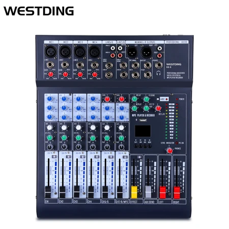 Westin WESTDING KX-8 digital mixer professional KTV stage performance professional audio equipment Westin WESTDING KX-8 digital mixer professional KTV stage performance professional audio equipment