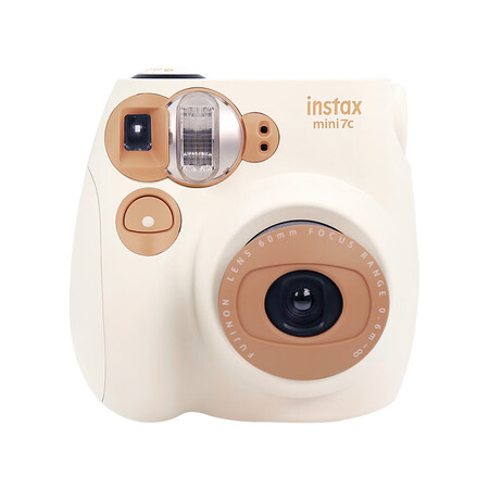 Fuji instax instant instant camera mini7C exquisite gift box cherry powder with 10 sheets of photo paper Fuji instax instant instant camera mini7C exquisite gift box cherry powder with 10 sheets of photo paper
