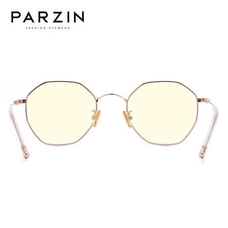 Parson Parzin Song Zuier Star with the same paragraph anti-blue light radiation glasses ladies metal polygonal computer goggles flat glossy 15738L Parson Parzin Song Zuier Star with the same paragraph anti-blue light radiation glasses ladies metal polygonal computer goggles flat glossy 15738L