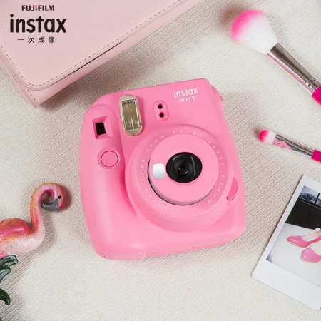 Fuji instax stand immediately imaging camera mini9 camera mini8 upgrade flamingo powder Fuji instax stand immediately imaging camera mini9 camera mini8 upgrade flamingo powder