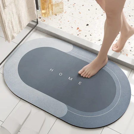 Dajiang bathroom floor mat bathroom diatom mud absorbent mat toilet floor mat toilet non-slip mat toilet door Dajiang bathroom floor mat bathroom diatom mud absorbent mat toilet floor mat toilet non-slip mat toilet door