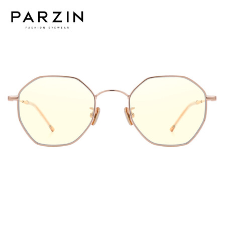 Parson Parzin Song Zuier Star with the same paragraph anti-blue light radiation glasses ladies metal polygonal computer goggles flat glossy 15738L Parson Parzin Song Zuier Star with the same paragraph anti-blue light radiation glasses ladies metal polygonal computer goggles flat glossy 15738L