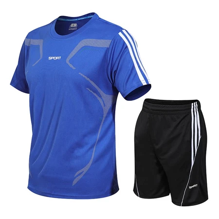 Sports suit men's new fashion all-match casual suit men's fitness quick-drying underwear male student basketball uniform thin section breathable running sportswear outdoor two-piece suit sportswear large size men's clothing green L Sports suit men's new fashion all-match casual suit men's fitness quick-drying underwear male student basketball uniform thin section breathable running sportswear outdoor two-piece suit sportswear large size men's clothing green L