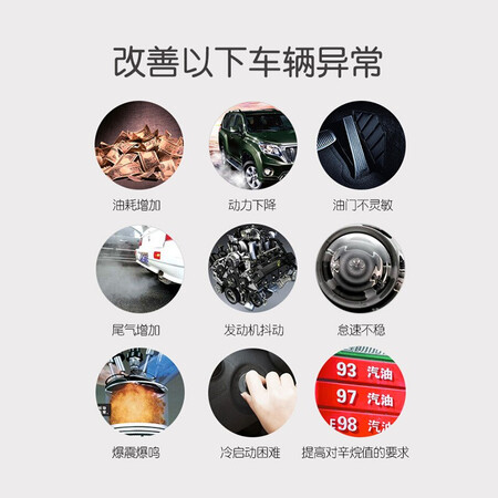 Car servant fuel treasure cleaning fluid car engine internal exhaust system gasoline in addition to carbon deposits additive fuel injection nozzle compound agent for car boosting power sludge fuel-saving detoxification protective agent Fuel No. 1-single Car servant fuel treasure cleaning fluid car engine internal exhaust system gasoline in addition to carbon deposits additive fuel injection nozzle compound agent for car boosting power sludge fuel-saving detoxification protective agent Fuel No. 1-single