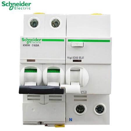 Schneider air switch air switch circuit breaker A9 series air switch IC65N small master switch 2P with leakage protector 63A Schneider air switch air switch circuit breaker A9 series air switch IC65N small master switch 2P with leakage protector 63A