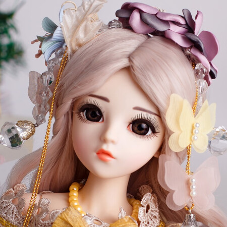 Doris Barbie doll set big gift box 60cm bjd doll simulation large doll dress-up and haircut for children princess gift girl toy Karina + gift bag + 1 piece of clothing total 2 clothes Doris Barbie doll set big gift box 60cm bjd doll simulation large doll dress-up and haircut for children princess gift girl toy Karina + gift bag + 1 piece of clothing total 2 clothes