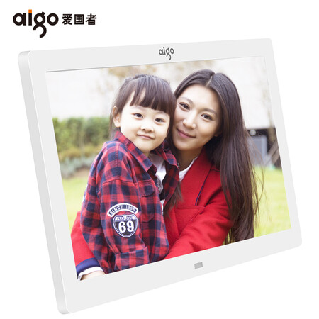 Patriot aigo digital photo frame DPF81 widescreen high-definition electronic photo album support video music SD card/U disk direct insertion pearl white new and old packaging random delivery Patriot aigo digital photo frame DPF81 widescreen high-definition electronic photo album support video music SD card/U disk direct insertion pearl white new and old packaging random delivery