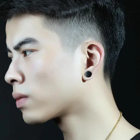 Jinggege Men's Titanium Steel Fake Earrings Earrings Boys Korean Personality Fashion Domineering Popular No Ear Piercing Iron Absorbing Stone Earrings Magnet Ear Clips Single 318 Magnet Ear Clips Black 1 Pack Jinggege Men's Titanium Steel Fake Earrings Earrings Boys Korean Personality Fashion Domineering Popular No Ear Piercing Iron Absorbing Stone Earrings Magnet Ear Clips Single 318 Magnet Ear Clips Black 1 Pack