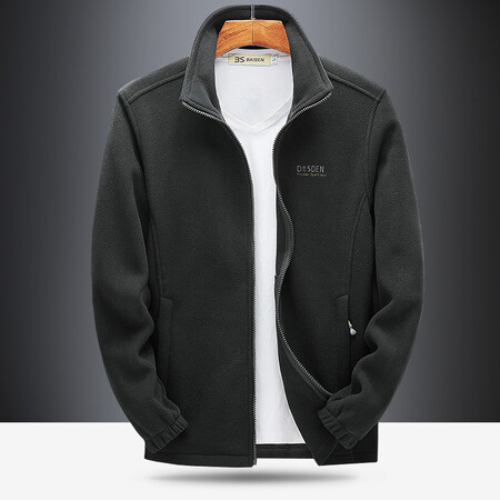 JEEPIC Outdoor Fleece Fleece Men's and Women's Zipper Cardigan Jacket Stand Collar Fall Winter Warm Fleece Three-in-One Liner Dark Blue-Men's XL JEEPIC Outdoor Fleece Fleece Men's and Women's Zipper Cardigan Jacket Stand Collar Fall Winter Warm Fleece Three-in-One Liner Dark Blue-Men's XL