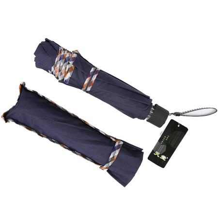 Heaven umbrellas to increase the reinforcement 64cm * 10 bone three-fold sunny rain Business umbrella 3311E Tibetan cyan Heaven umbrellas to increase the reinforcement 64cm * 10 bone three-fold sunny rain Business umbrella 3311E Tibetan cyan