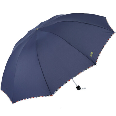 Heaven umbrellas to increase the reinforcement 64cm * 10 bone three-fold sunny rain Business umbrella 3311E Tibetan cyan Heaven umbrellas to increase the reinforcement 64cm * 10 bone three-fold sunny rain Business umbrella 3311E Tibetan cyan