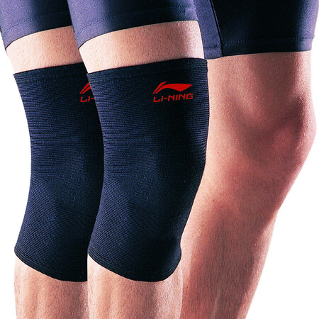 Li Ning LI-NING Sports Knee Pads Men's and Women's Basketball Badminton Running Knee Protector Mountaineering Cycling Joint Warm and Protective Fitness Sports Protective Gear Knitted Black 202 Two Packs L Size Knee Circumference 36-40cm Li Ning LI-NING Sports Knee Pads Men's and Women's Basketball Badminton Running Knee Protector Mountaineering Cycling Joint Warm and Protective Fitness Sports Protective Gear Knitted Black 202 Two Packs L Size Knee Circumference 36-40cm