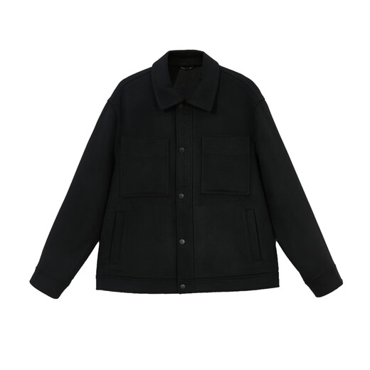 Jack Jones (Jack/Jones) Tendencia de moda de primavera y otoño de la primavera y otoño versátil solapa suelta cómoda con abrigo de lana Men 2244427013 E40 Black XS 165 Jack Jones (Jack/Jones) Tendencia de moda de primavera y otoño de la primavera y otoño versátil solapa suelta cómoda con abrigo de lana Men 2244427013 E40 Black XS 165