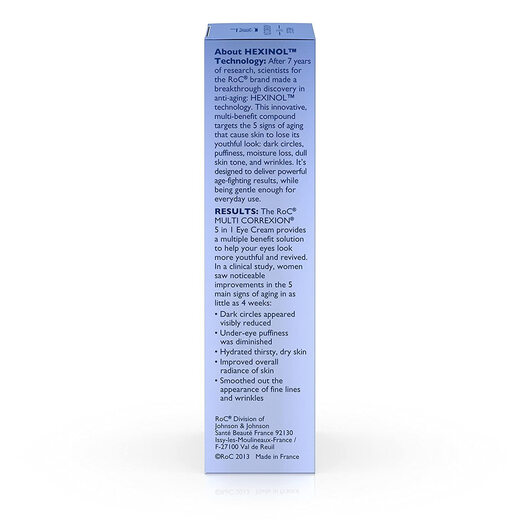 Rocmulti Correxion Eye Cream Anti-Falten-Lichtlinien zur Beseitigung von Schwellungen und dunklen Kreisen unter den Augen 15 ml mit Probe Rocmulti Correxion Eye Cream Anti-Falten-Lichtlinien zur Beseitigung von Schwellungen und dunklen Kreisen unter den Augen 15 ml mit Probe