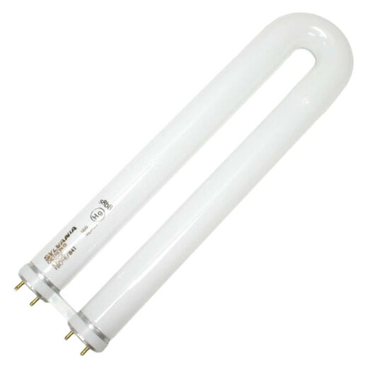 LEDVANCE Sylvania 21836 FBO16/841 U-shaped T8 fluorescent tube bulb LEDVANCE Sylvania 21836 FBO16/841 U-shaped T8 fluorescent tube bulb
