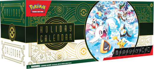 Pokemon TCG Holiday 2024 Календарь Pokemon TCG Holiday 2024 Календарь