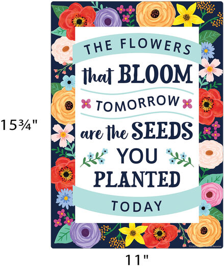 Teacher Created Resources Wildflower Positive Quotes Small Poster Pack (TCR6624)
Teacher Created Resources Wildflower Positive Quotes Small Poster Pack (TCR6624)