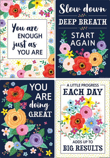 Teacher Created Resources Wildflower Positive Quotes Small Poster Pack (TCR6624)
Teacher Created Resources Wildflower Positive Quotes Small Poster Pack (TCR6624)