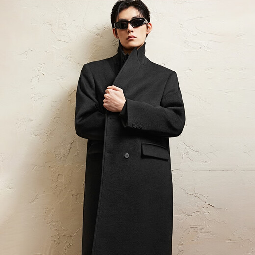 Jack Jones (JACK/JONES) Men's Clothes Spring and Autumn Black Business Casual Long Woolen Jacket Men's Quiet Luxury Style Loose Woolen Coat Men's E40 Black S 170
Jack Jones (JACK/JONES) Men's Clothes Spring and Autumn Black Business Casual Long Woolen Jacket Men's Quiet Luxury Style Loose Woolen Coat Men's E40 Black S 170