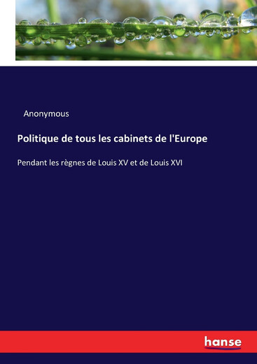 Pre-sale Print on demand Politique de tous les cabinets de l Europe Pre-sale Print on demand Politique de tous les cabinets de l Europe