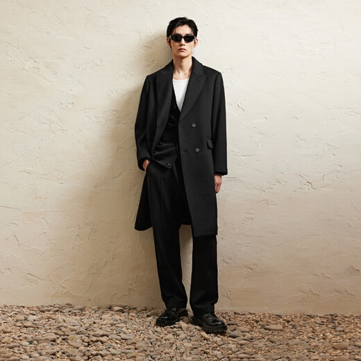 Jack Jones (JACK/JONES) Men's Clothes Spring and Autumn Black Business Casual Long Woolen Jacket Men's Quiet Luxury Style Loose Woolen Coat Men's E40 Black S 170
Jack Jones (JACK/JONES) Men's Clothes Spring and Autumn Black Business Casual Long Woolen Jacket Men's Quiet Luxury Style Loose Woolen Coat Men's E40 Black S 170