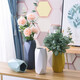 Huadatai Ceramics Nordic Home Decorations Ceramic Vase Decoration Living Room TV Cabinet Wine Cabinet Flower Arrangement Marbled Geometric Vase Floral Yellow Geometric Small Single Vase Huadatai Ceramics Nordic Home Decorations Ceramic Vase Decoration Living Room TV Cabinet Wine Cabinet Flower Arrangement Marbled Geometric Vase Floral Yellow Geometric Small Single Vase