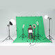 Beiyang beiyang1.8*2.9 green photography background cloth video shooting green screen keying cloth fill light studio photo background pure color green cloth background set props Beiyang beiyang1.8*2.9 green photography background cloth video shooting green screen keying cloth fill light studio photo background pure color green cloth background set props