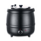 10L/13L Commercial Electronic Warm Soup Pot Buffet Stove Electric Heat Insulation Soup Stove Hotel Soup Congee Pot Black Soup Pot 10L/13L Commercial Electronic Warm Soup Pot Buffet Stove Electric Heat Insulation Soup Stove Hotel Soup Congee Pot Black Soup Pot