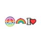 Crocs Crocs Sports Accessories Zhibixing Variety Pattern Series Feel Love Three-piece Set One Size Crocs Crocs Sports Accessories Zhibixing Variety Pattern Series Feel Love Three-piece Set One Size
