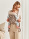 BabyBjrn Mini Baby Strap Cotton Beige/Leopard Print 1 Pack BabyBjrn Mini Baby Strap Cotton Beige/Leopard Print 1 Pack