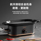 Fastee small barbecue grill smokeless electric grill electric grill mini electric grill pan frying pan indoor grill pan electric grill skewers household grill Korean teppanyaki electric grill black Fastee small barbecue grill smokeless electric grill electric grill mini electric grill pan frying pan indoor grill pan electric grill skewers household grill Korean teppanyaki electric grill black