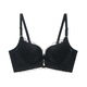 Metropolitan Beauty Bra Set No Steel Ring Thin Section Small Chest Gathered Palm Cup Sexy Lace Ladies Underwear Set 2B7558 Black 34/75A+M Size Metropolitan Beauty Bra Set No Steel Ring Thin Section Small Chest Gathered Palm Cup Sexy Lace Ladies Underwear Set 2B7558 Black 34/75A+M Size