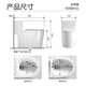 Germany Gaohao Sanitary Ware GOHO toilet high-impact, silent and odor-resistant siphon toilet, large sewage toilet, domestic toilet, anti-blocking black and white flush toilet GH968-low tank type-modern white-300/400mm Germany Gaohao Sanitary Ware GOHO toilet high-impact, silent and odor-resistant siphon toilet, large sewage toilet, domestic toilet, anti-blocking black and white flush toilet GH968-low tank type-modern white-300/400mm