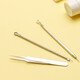 MINISO Multifunctional Acne Needle 3-piece Set Stainless Steel Acne Needle Acne Clip Squeeze Stick Facial Cleansing Acne Beauty Tool MINISO Multifunctional Acne Needle 3-piece Set Stainless Steel Acne Needle Acne Clip Squeeze Stick Facial Cleansing Acne Beauty Tool