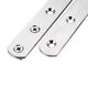 Stainless steel angle code L-shaped code angle iron bracket fixing piece semicircle thickening right angle furniture hardware fitting connecting piece 20*20*1.8mm thickness 5pcs Stainless steel angle code L-shaped code angle iron bracket fixing piece semicircle thickening right angle furniture hardware fitting connecting piece 20*20*1.8mm thickness 5pcs